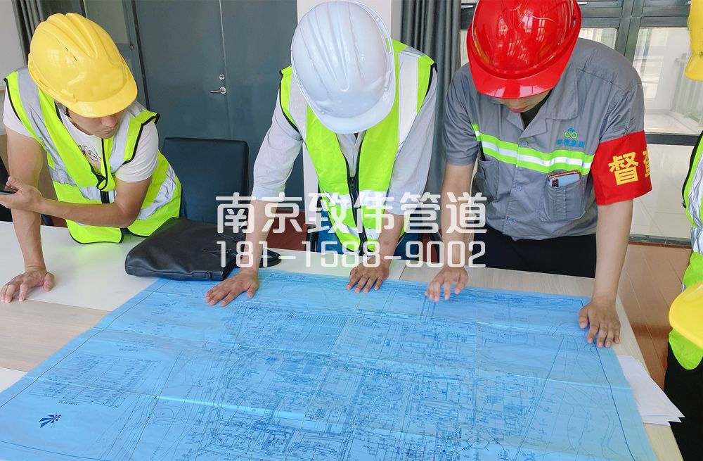 364北京西路管道探测